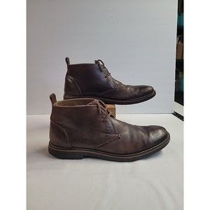 GBX ULTRA 3 Mens 9‎ M Chukka Low Boot Leather Milford Barrel Brown Lace Up Shoe